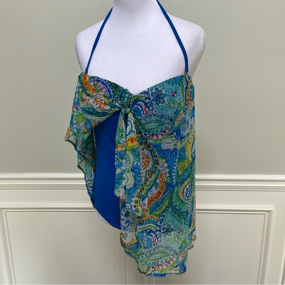 Ralph Lauren Paisley One-Piece 12 - Picture 3 of 10